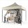 3x3 m Faltpavillon ECONOMY ohne Seitenwände, beige