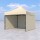 3x3 m Faltpavillon ECONOMY mit 3 Seitenwänden, beige