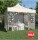 3x3 m Faltpavillon ECONOMY mit 3 Seitenwänden, blau