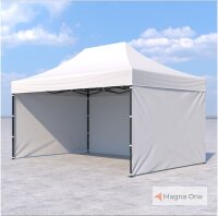 3x4,5 m Faltpavillon ECONOMY mit 3 Seitenwänden,...