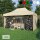 3x4,5 m Faltpavillon ECONOMY mit 3 Seitenwänden, schwarz