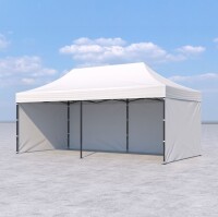 3x6 m Faltpavillon ECONOMY mit 3 Seitenwänden,...
