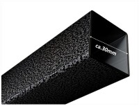 3x6 m Faltpavillon ECONOMY mit 3 Seitenwänden, schwarz