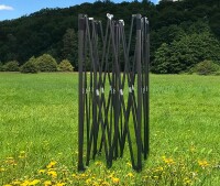 3x6 m Faltpavillon ECONOMY mit 3 Seitenwänden, schwarz
