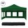 3x4,5 m Faltpavillon PREMIUM mit 4 Seitenwänden, grün