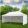3x6 m Faltpavillon PREMIUM mit 4 Seitenwänden, weiß