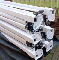 3x6 m Faltpavillon PREMIUM mit 4 Seitenwänden, blau