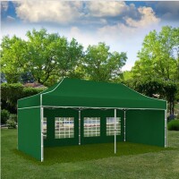 3x6 m Faltpavillon PREMIUM mit 4 Seitenwänden,...
