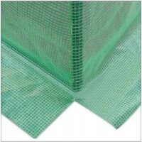 2,5x4 m Foliengewächshaus EVERGREEN, grün