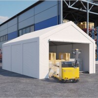 4x6 m Lagerzelt SMART PE, weiß