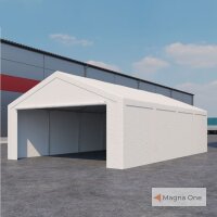 5x8 m Lagerzelt SMART PE, weiß