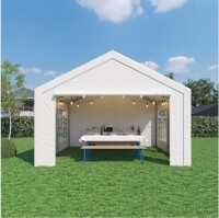 3x4 m Partyzelt SMART PE, weiß