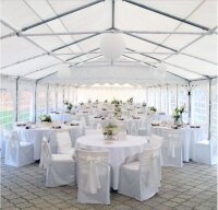 6x12 m Partyzelt PREMIUM PLUS, weiß