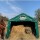 2,4x4,7 m Zeltgarage Weidezelt SMART PE, grün