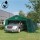 3,6x9,8 m Zeltgarage Weidezelt SMART PE, grün