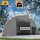9,15x20 m H: 4,5m Rundbogenhalle, grau