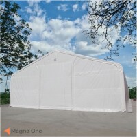 15x30 m H: 7,3m Zelthalle STAHLBERG, weiß
