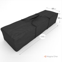 Zelttasche Tragetasche FALTZELT: ca. 156x44x30 cm, schwarz