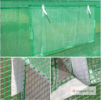 2x3m Ersatzfolie für Foliengewächshaus EVERGREEN, grün