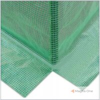 2x3m Ersatzfolie für Foliengewächshaus EVERGREEN, grün