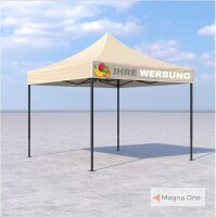 3x3 m Faltpavillon ECONOMY ohne Seitenwände, beige,...