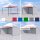 3x6 m Faltpavillon ECONOMY mit 3 Seitenwänden, beige, mit Bedruckung